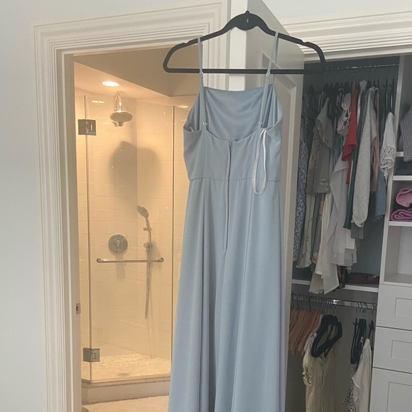 Light blue Prom or Bridesmaid dress - Picture 2 of 2